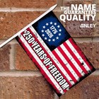 250th Anniversary American Mini Flag 12 Pack Solid 250 Years Of Freedom Flag