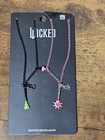Wicked Bff Necklace Sharing Set Pink Glinda   Green Elphaba New Bestie Jewelry 