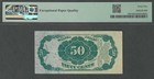 50c 5th Issue William H  Crawford Pmg Choice Xf 45 Epq Fractional Currency 