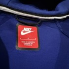 Nike Tech Jacket Kids Large Royal Blue Fleece Windrunner Full Zip
