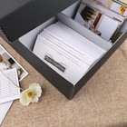 25 Pack 4x6 Archival Photo Storage Envelopes Picture Organizer White Sleeves