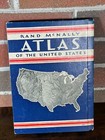 Vintage 1935 Rand Mcnally Atlas Of The United States Book
