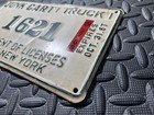 1967 New York City License Plate Junk Cart Truck Rare Find  Vintage Decor Sign