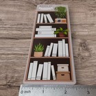 Book Tracker Bookmark Bookshelf Design Double-sided Reading Page Marker  7 x2 5 