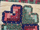 Quilted Wall Hanging  heart To Heart  Sample - Never Used- 24  X 24 