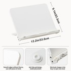 Adjustable Book Stand Reading Rest With Page Clips Collapsible For Textbooks