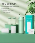 New Breast Milk Cooler Bottle 360   Cooling Technology For 24 Hours Portable