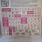 Vtg 80s Nip Makit Bakit Kit Snowflake In Circle Christmas Crystals Frame