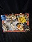 Lot Of 10 Vintage Paint turpentine varnish  Bronzing Etc 1 2 Full  All Brands