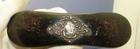 Antique Victorian Two Ebony Brushes With Silver Repousse Cartouche