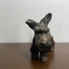 Vintage Antique 1920 - 30s Cast Travel Bronze Scottie Dog Figurine