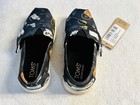 Toms Alpargata Unisex Kids Slip-on Canvas Halloween Graphic Print Black Us 8