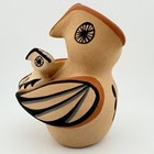 Jemez Pueblo Owl Storyteller Figurine Pottery Native American Art