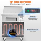 Commercial Refrigerator 28  Mega Top Sandwich Salad Prep Table 1 Door 12 Pans