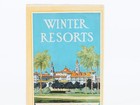 Antique Sal Seaboard Air Line Railway  winter Resorts  Brochure 1909-1910