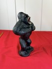 Vtg 1950s King Kong Chalkware Coin Bank 7 5    Roaring Gorilla S o Carnival Prize
