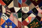 Gorgeous Vintage Victorian Crazy Antique Quilt D  1885  dense Embroidery 