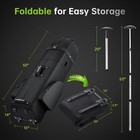 Padded Golf Club Travel Bag With Wheels  Luggage Case Cover For Black 