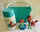 Lot Of Nice Vintage 90   s Little Mermaid Thermos   Disney Toys  sandcastle Bucket