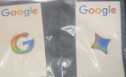 Google And Gemini Multicolor Logo Pins - Advertising Collectible