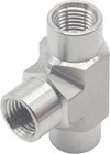 Hfs r  3 8  Female Npt 3 Way T Shaped Equal Tee Coupling Stainless Steel 304