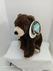 Fao Schwarz Brown Plush Teddy Bear  planet Love  2022 Nwt Super Soft