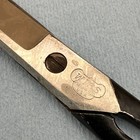 Vintage Wiss 8  Inlaid Steel Forged No  38 Scissors Usa -black Handle Usa Made