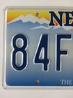 2016 Nevada License Plate 84f 832