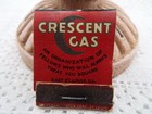 1930s Crescent Gas Mobilgas Mobiloil Gasoline Mobil East St  Louis Il Unstruck 