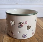 Walt Disney World Winnie The Pooh Ceramic Candle Holder Jar Autumn Leaves