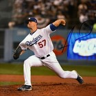 Alex Wood Signed Autographed 8x10 Photo World Series Champion Dodgers Coa By Mlb