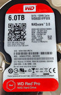 Lot Of 4x - Western Digital Red 6tb Hdd Wd6001ffwx  3 5  Sata Iii Hard Drive