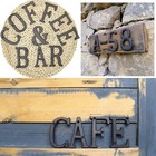 Rustic Cast Iron Black Alphabet Home Door Letters House Mailbox Address Numbers