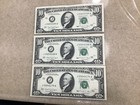  10 1990 Kansas City Federal Reserve Notes  obstructed Printing Error  Lot Of 3