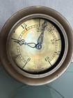 Antique Star Brass Mfg  Co  Steam Pressure Altitude Gauge 7 1 4    With Glass