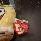 Ty Jingle Beanies Spongebob Squarepants Sleighride Plush Beanbag 2007 With Tags