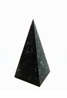 High Unpolished Shungite Pyramid 100mm Karelia Emf Home Decor Design C60