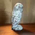 8  Weathered Owl On Base Figurine Bird