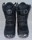 Burton Grom Boa Kids Snowboard Boots Black White Size 3 K