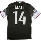 Adidas Ac Milan 2016-17 Third Match Worn Jersey Mati Fernandez  14 Player Issue