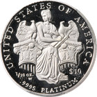 2006-w Platinum American Eagle  10 Pcgs Pr70dcam Blue Label