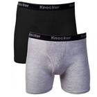 6 Pack Men s Boxer Briefs Underwear 100  Cotton Trunk Shorts Black Gray Lot S-3x
