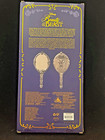 Beauty   The Beast Replica Hand Mirror Silver Rose Disney Store  New Unopened