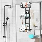 Over The Door Shower Caddy  Hanging Shower Organizer Storage  3-tier Black Over