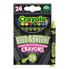  2 Pack  Crayola Construction Paper Crayons 24 Ct Back To School Supplies