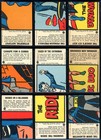 1966 Topps Usa Batman Blue Bat Puzzle Back Complete 44 Card Set Vg To Ex 