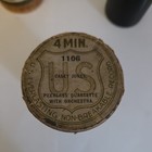 2- Edison Gold Moulded And Us Everlasting Phonograph Cylinder