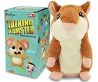 Talking Hamster  Interactive Stuffed Plush Animal Talking Toy Cute Sound 