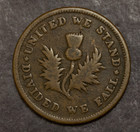 Civil War Token Store Card Pittsburgh Hardware Pa 765 R-a R2 Lot 5970