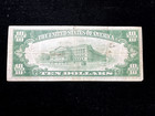 1929  10 National Currency  first National Bank Of Canonsburg Pennsylvania 